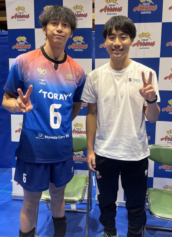 バレーボールSVリーグ＞春高優勝の〝黄金コンビ〟復活 東レ静岡の楠本