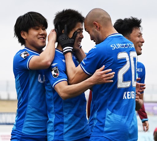 フォト】アスルクラロ沼津が琉球に2−1逆転勝ち！終了間際にMF菅井拓也