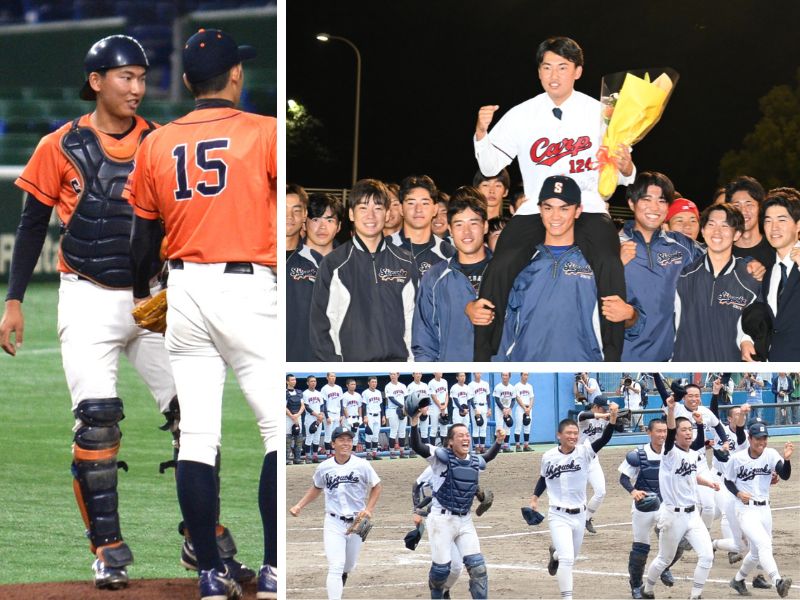 プロ野球ドラフト＞静岡高時代ブルペン捕手だった安竹俊喜が広島から