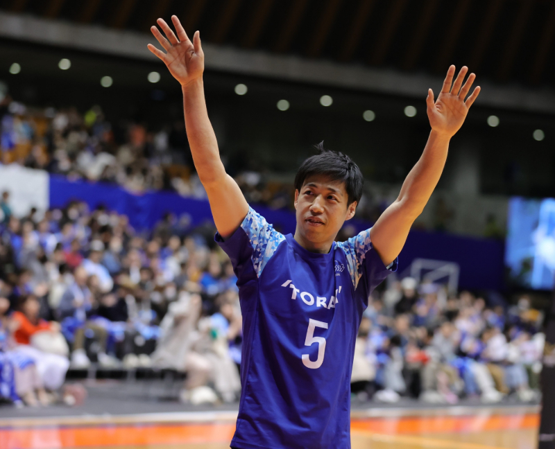 バレーボール・東レアローズ静岡、元日本代表 米山裕太が引退へ