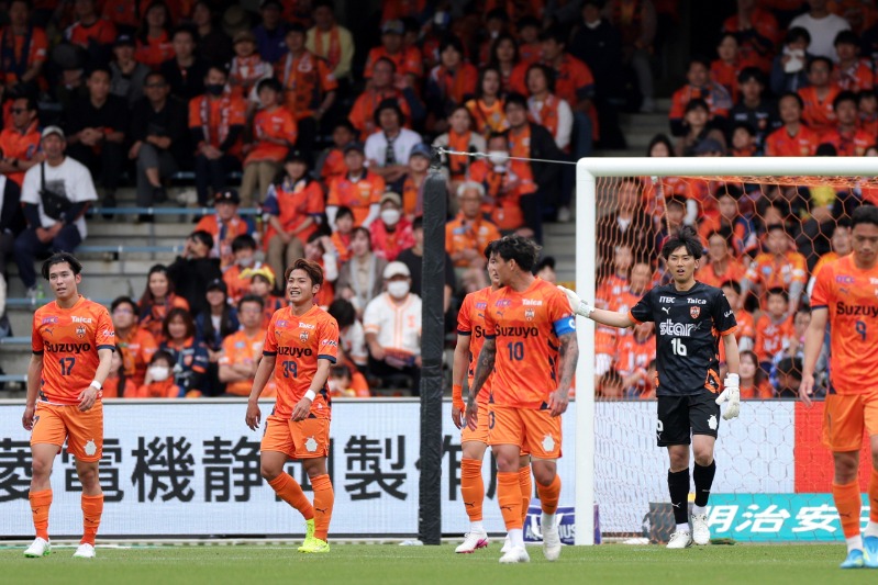 【フォト】清水エスパルス、ホームで長崎と対戦し、先制するも逆転を許し1対2で敗北＜J1百年構想リーグ第13節＞