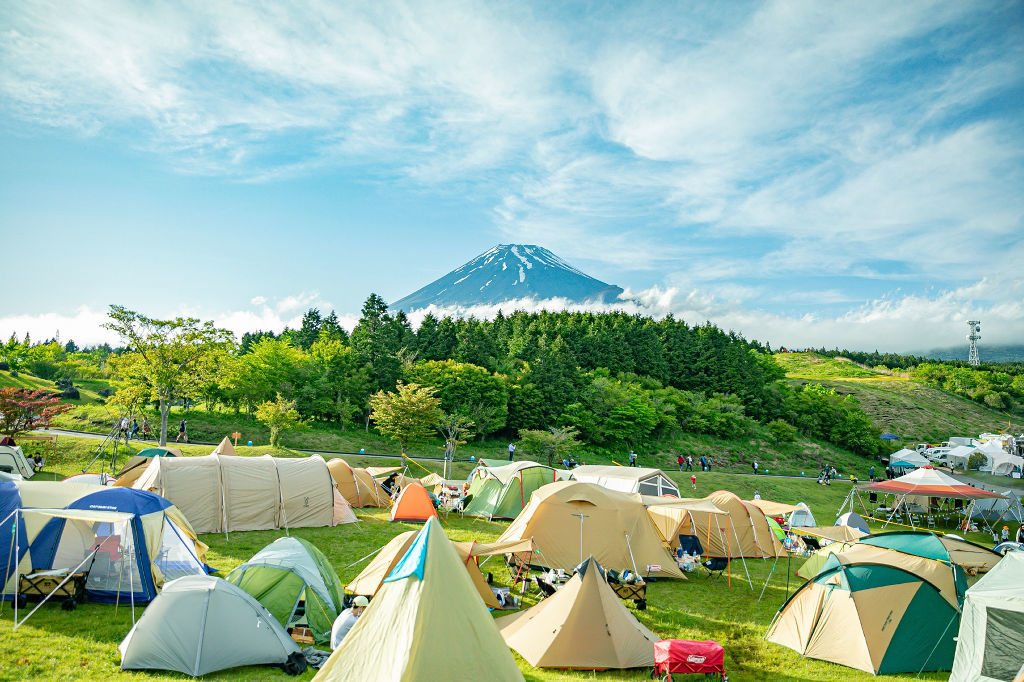 富士山の雄大な自然も魅力の一つ　ＦＵＪＩ＆ＳＵＮ　２０２２年の会場の様子