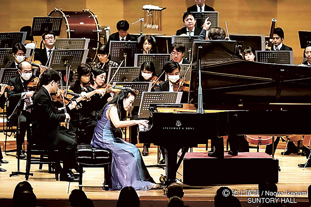 東京都交響楽団との共演＝２０２２年１０月、東京・サントリーホール（ｃ）池上直哉