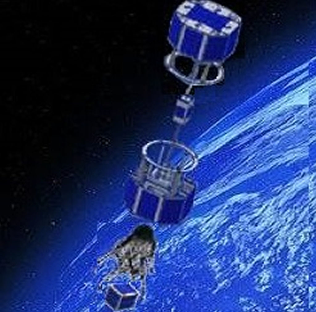 最新の静大衛星「ＳＴＡＲＳ－Ｘ」のイメージ図（能見研究室提供）