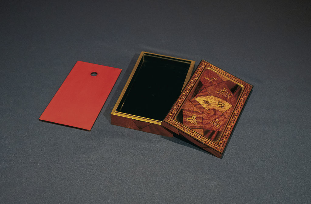 フェルケール博物館　「寄木の手紙箱（レターボックス）」　江戸～明治時代