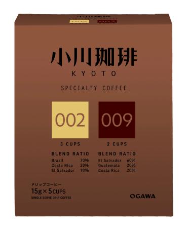 小川珈琲が発売した「小川珈琲スペシャルティコーヒーブレンド　アソートセット　ドリップコーヒー５杯分」