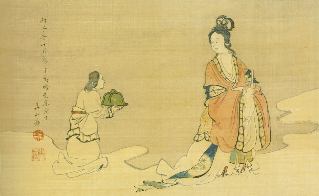 渡辺崋山「西王母図」　１８１６（文化１３）年　＝前期展示