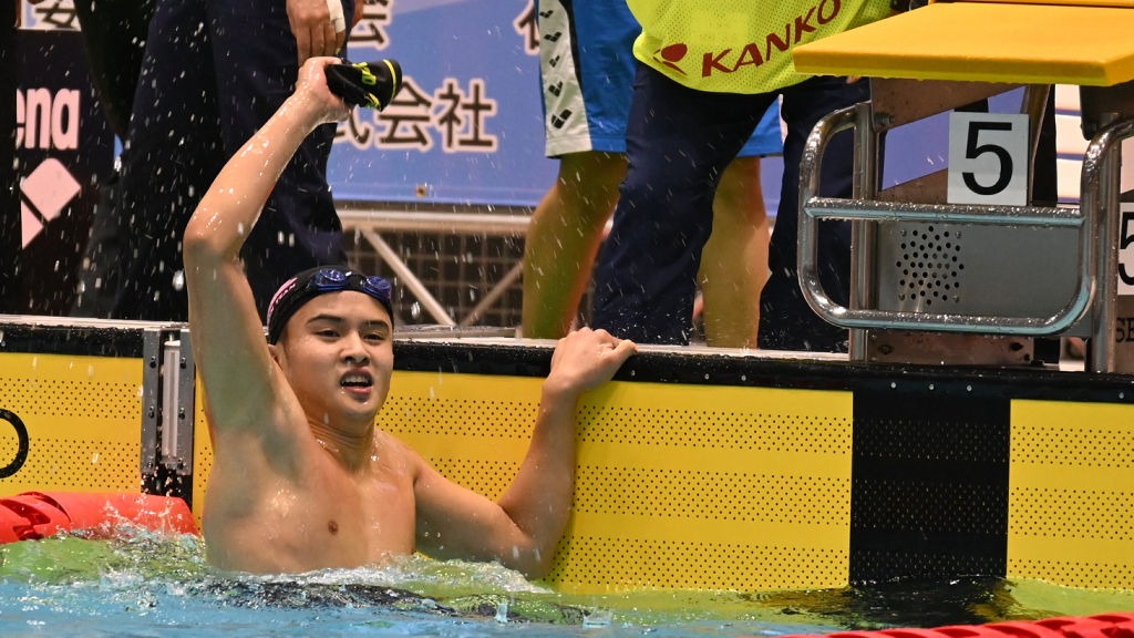 全国中学校体育大会】競泳で静岡県勢躍動 男子バタフライ、女子