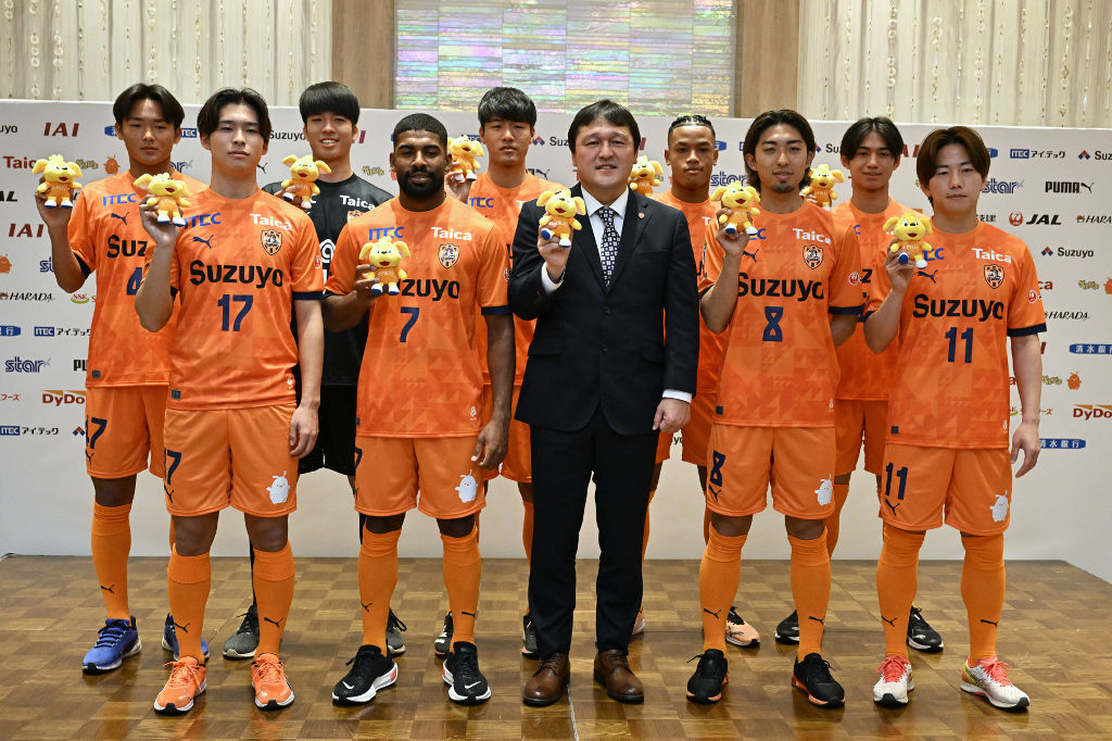 ⚽清水エスパルス新体制発表 3季ぶりJ1「10位以内」目標