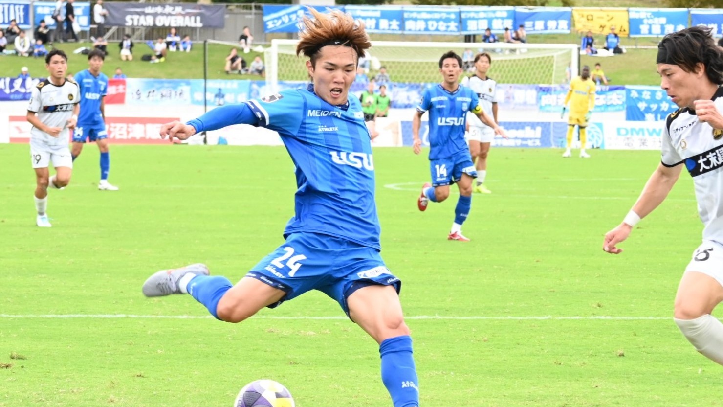 ⚽アスルクラロ沼津、FC大阪に1－2 ゴール前の精度欠く J3第32