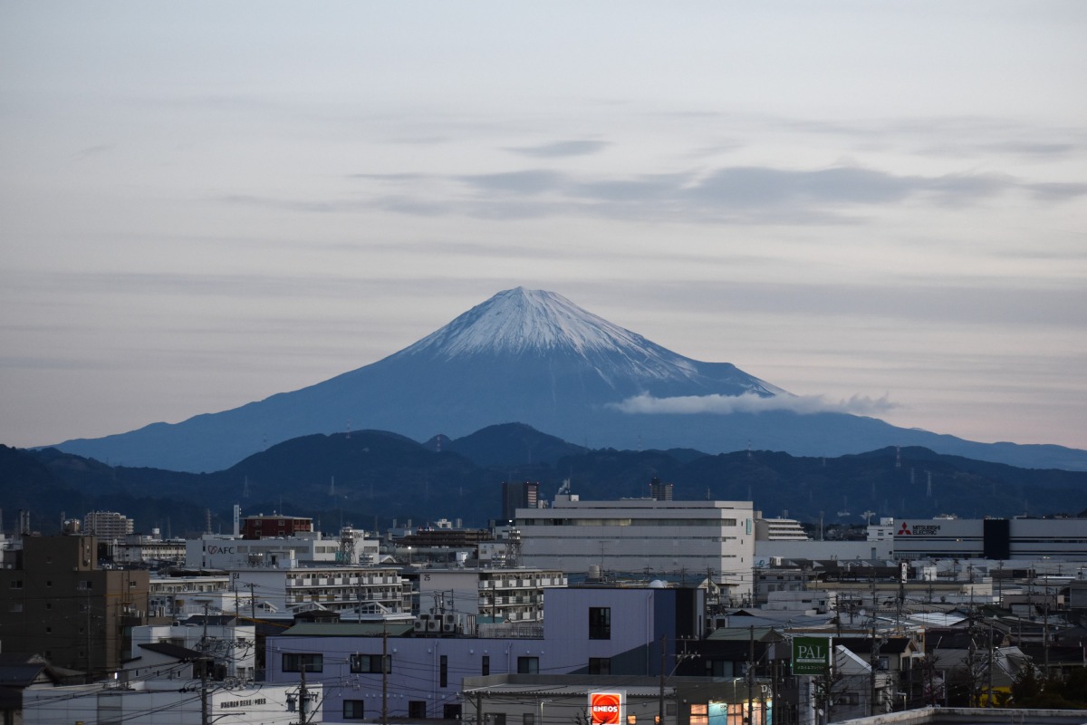 きょうの富士山 2026年1月26日午前7時ごろ｜静岡新聞DIGITAL