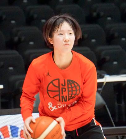 バスケ田中「40分間攻めたい」 女子代表、ラトビアと強化試合|静岡 バスケ田中「40分間攻めたい」 女子代表、ラトビアと強化試合|静岡