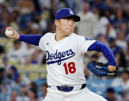 山本、自己最多13勝目 大谷は欠場、村上が31号｜静岡新聞DIGITAL