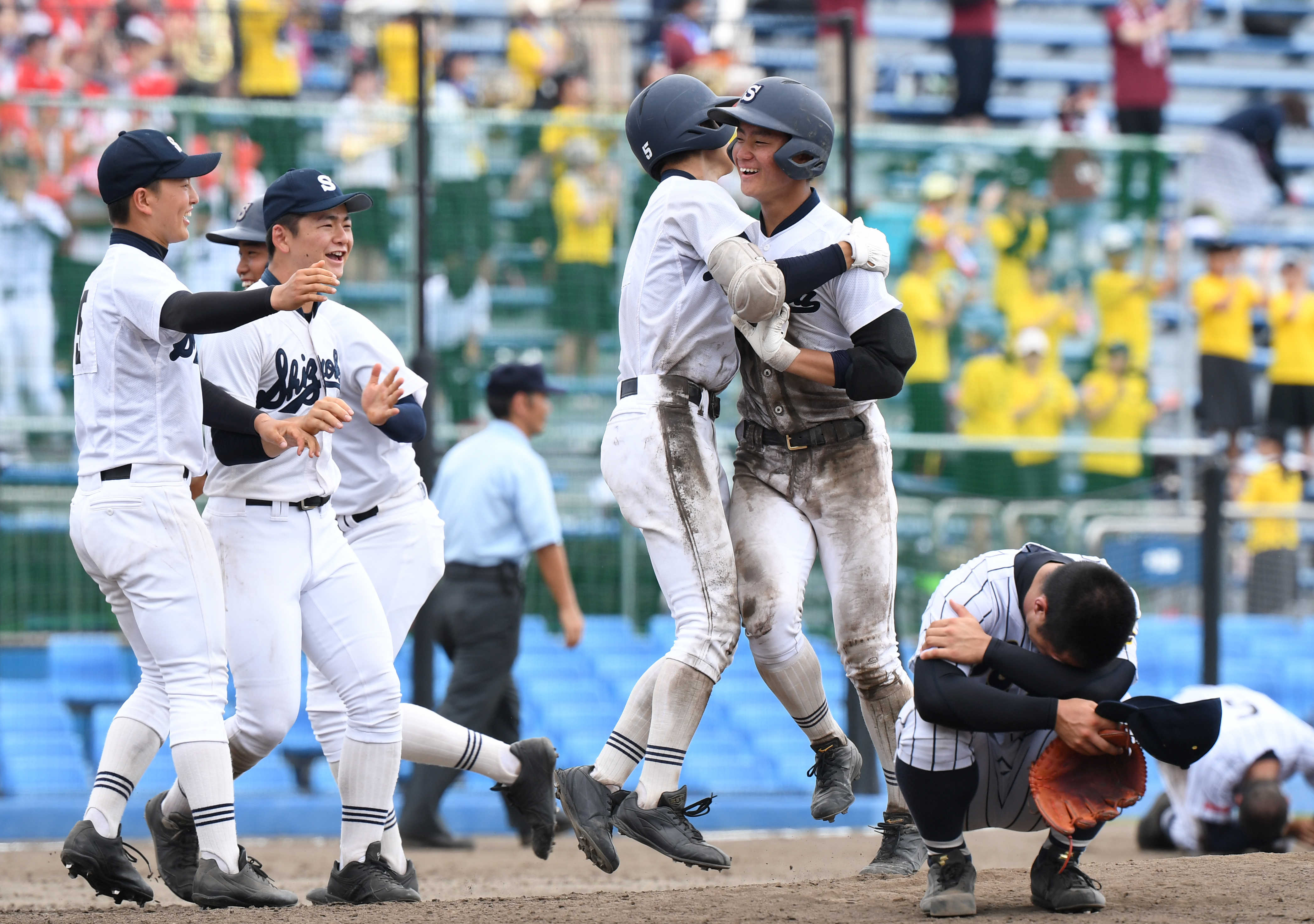第101回全国高校野球 静岡大会（第8日）＝静岡 翔洋に競り勝つ