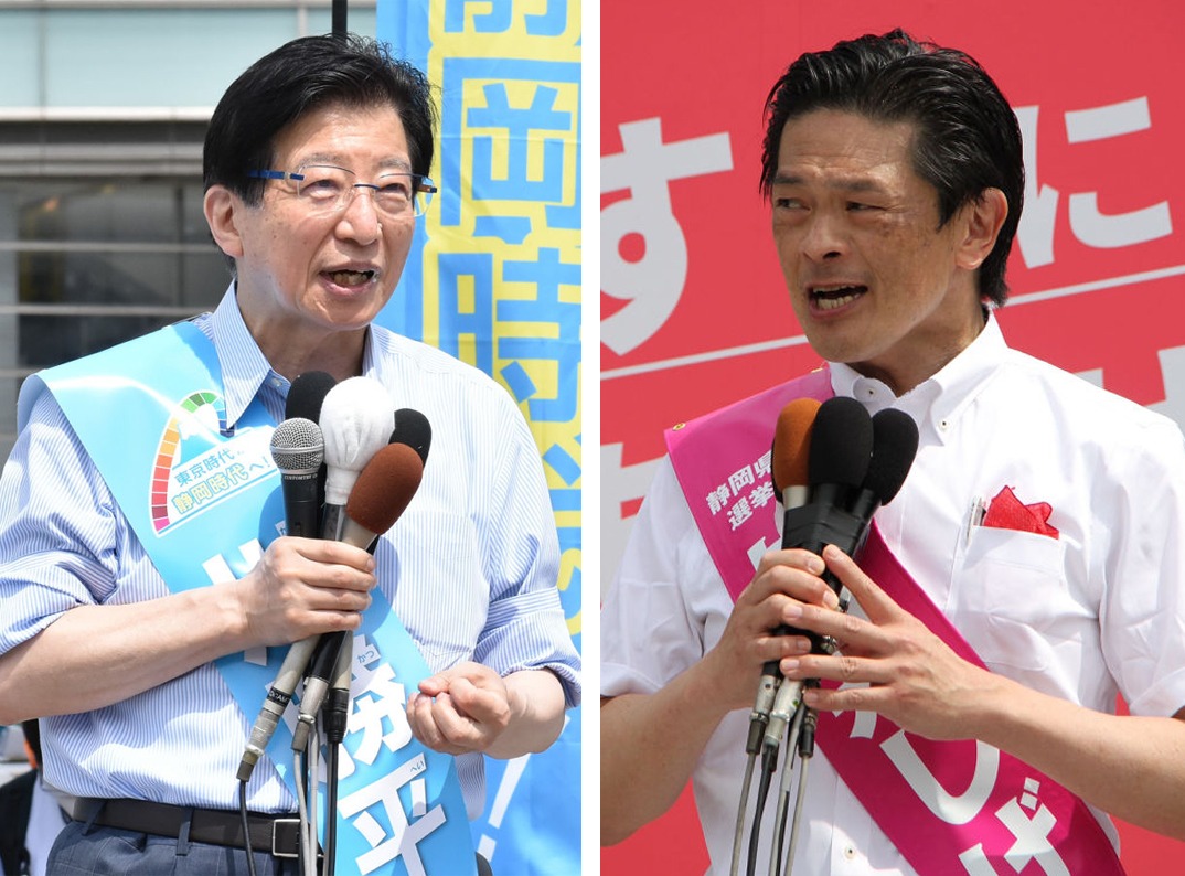 静岡県知事選情勢 川勝氏優勢 岩井氏追う 自民票割れる あなたの静岡新聞