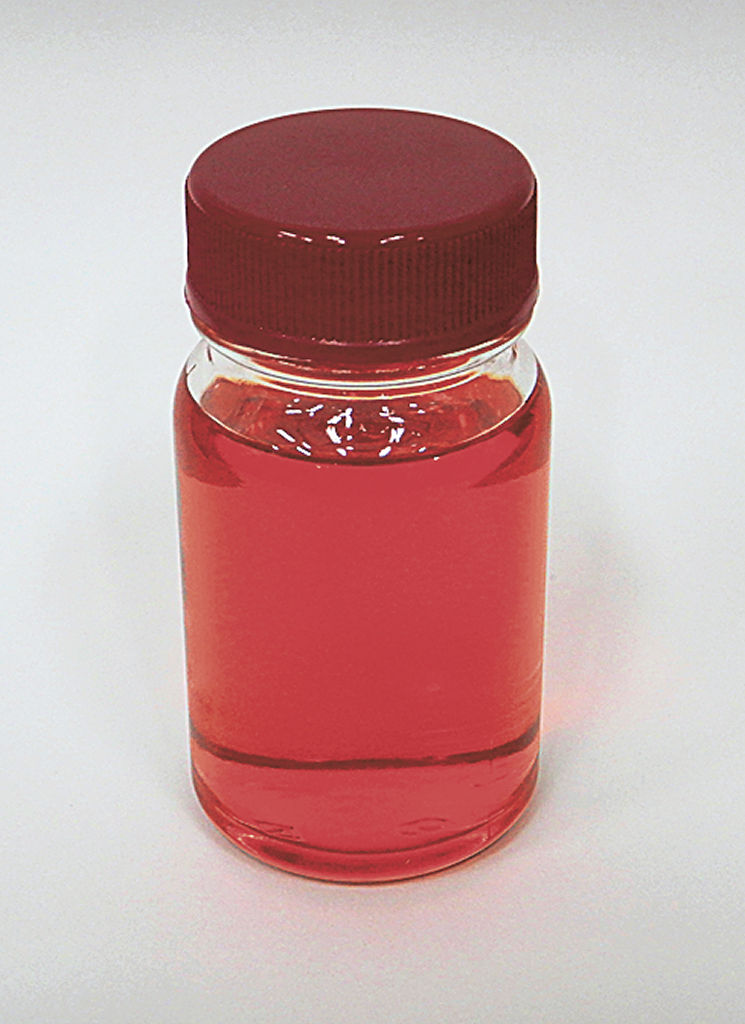 試験抽出したカロテノイド溶液