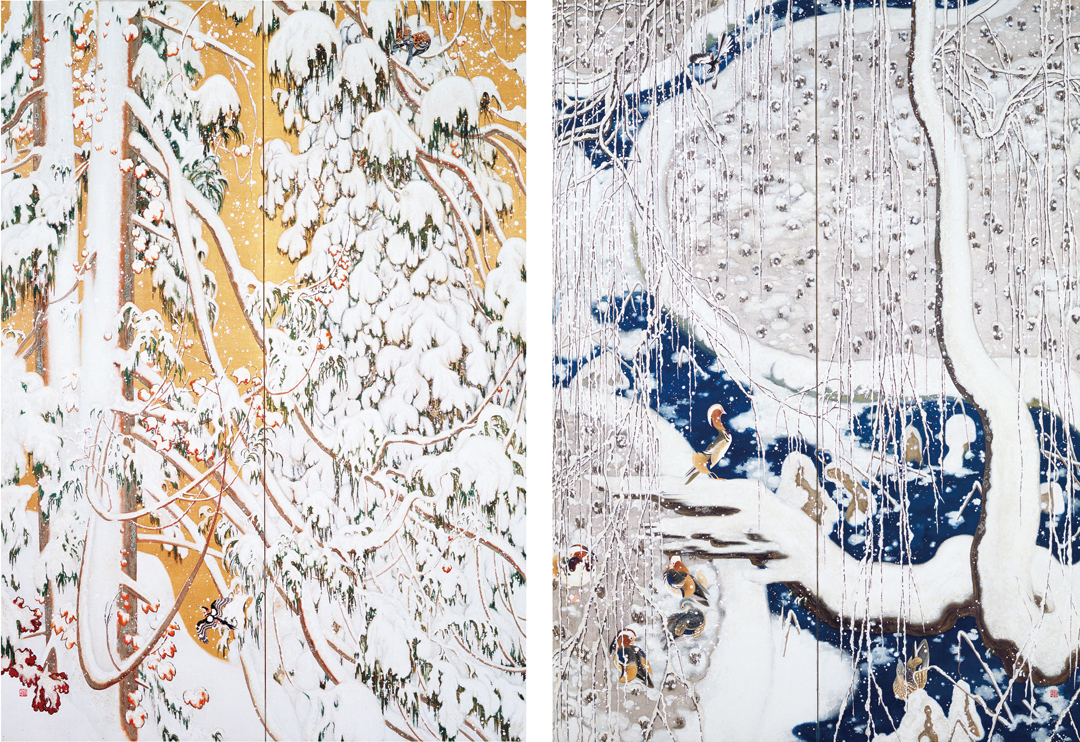 躍動する命 花と鳥の理想郷 企画展「生誕140年記念 石崎光瑤」 1月