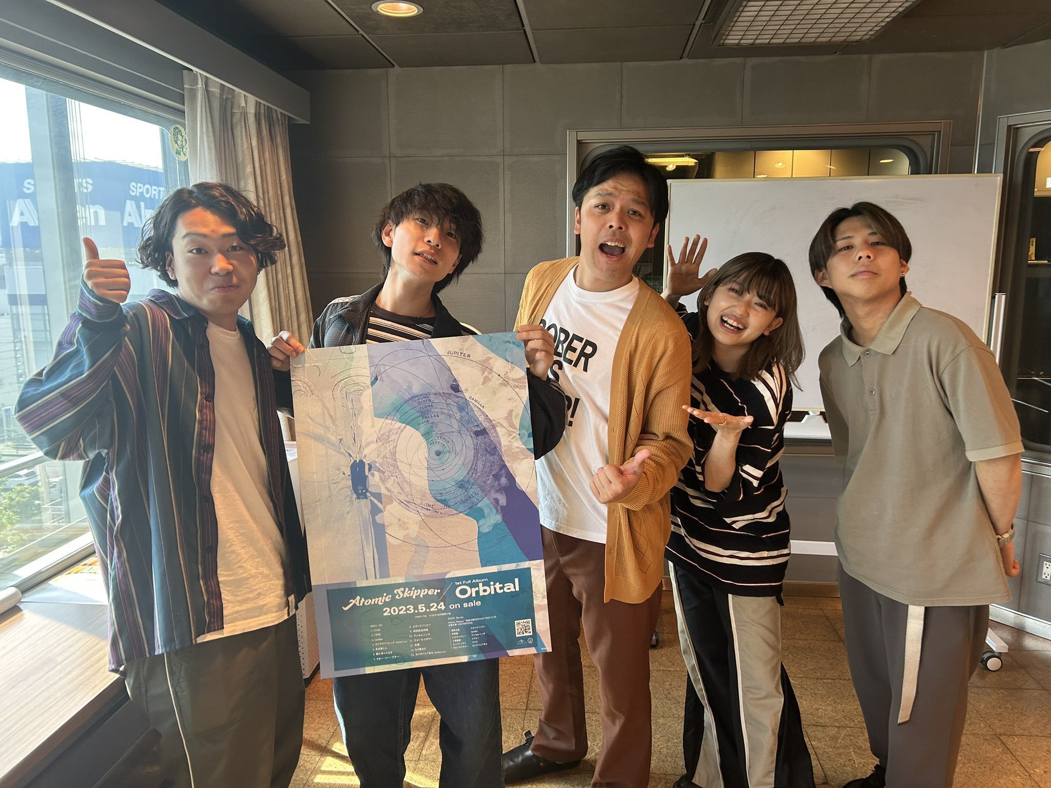 放送後記・5/16（火）ゲスト】 Atomic Skipperのみなさん｜ゴゴボラケ