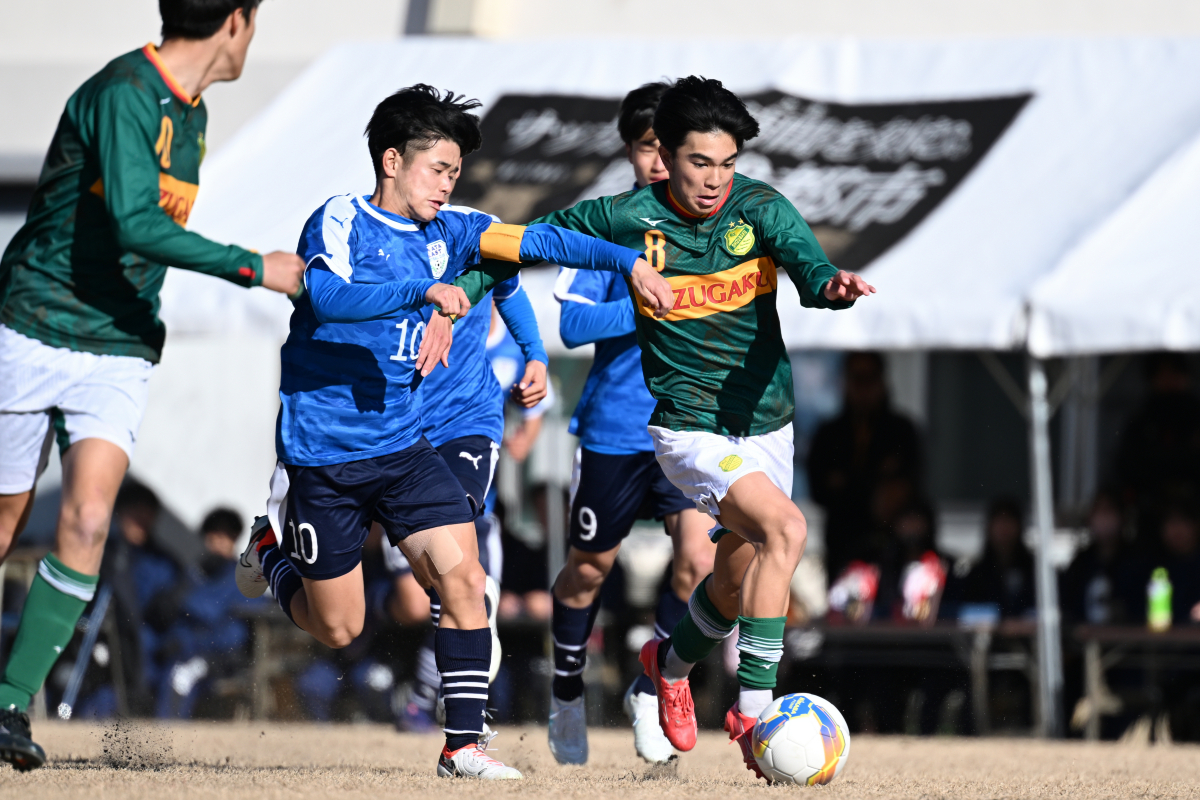 静岡学園の技巧派レフティー北田優心（ガンバ大阪JY出身）が静岡に来る