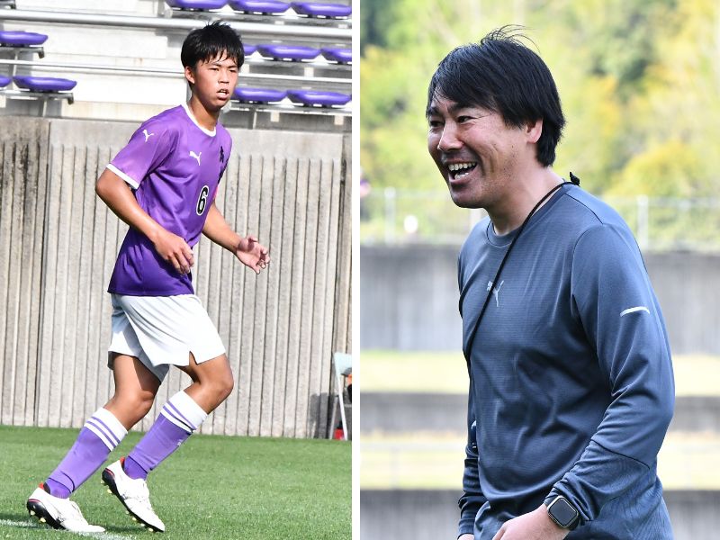プリンスリーグ東海＞初勝利を挙げた藤枝東の植松弘樹・新監督と井上凱