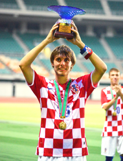 U－18クロアチア代表 フラネ・ビツンジャツ 選手