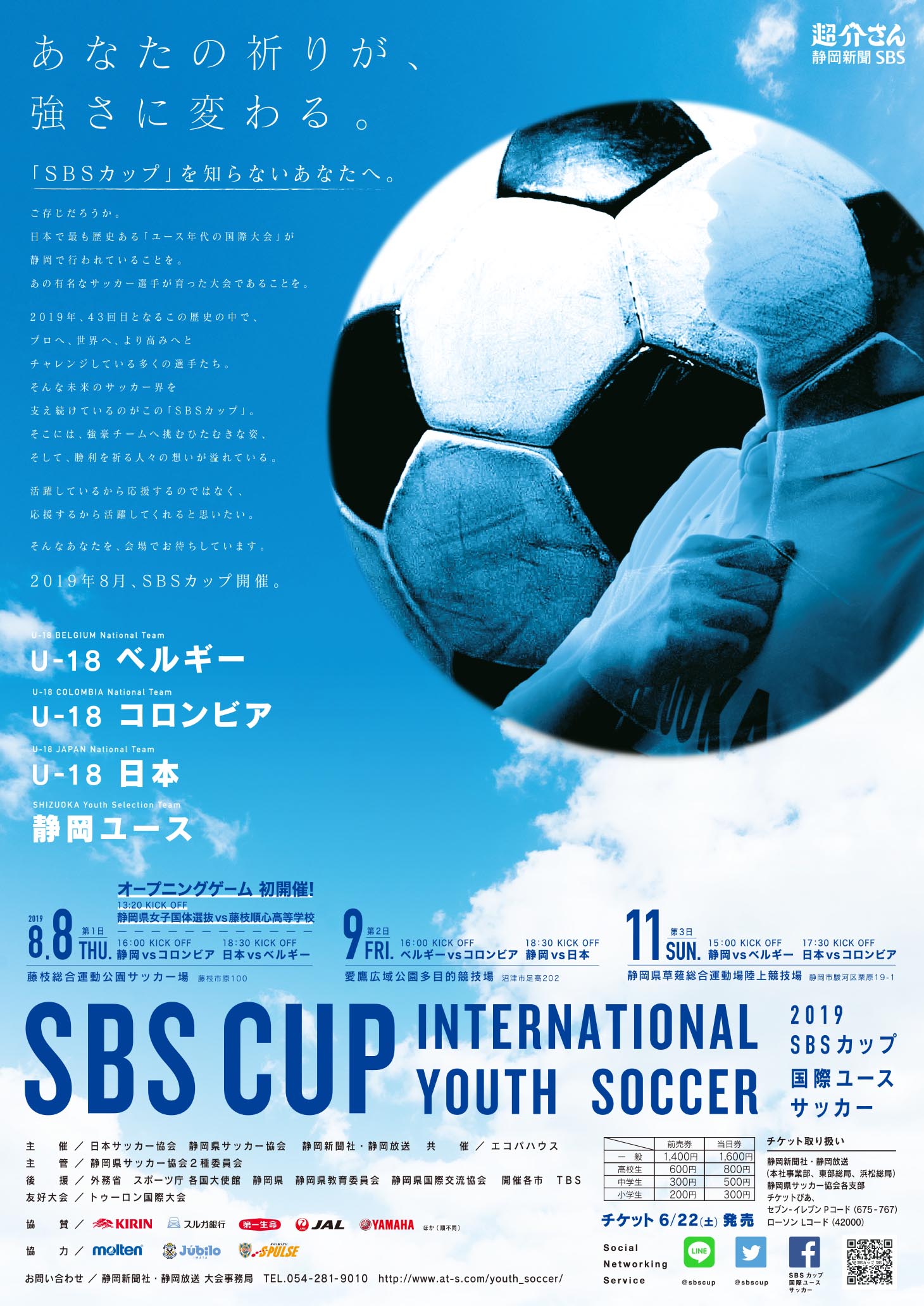 アーカイブ Sbsカップ国際ユースサッカー