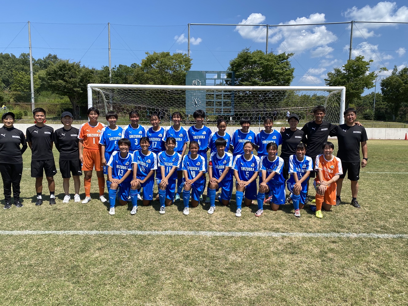 U-16女子静岡選抜